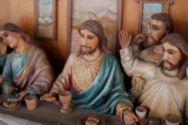 At the shrine of Blessed Nicolas Bunkerd Kitbamrung in Sampran, Thailand