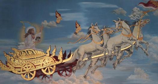 Mural at the Chapel of Father Ray in Pattaya, Thailand