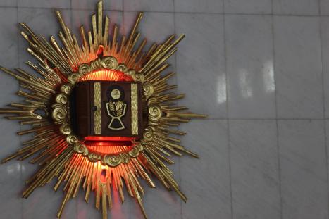 At St Michael Church in Bangkok, Thailand