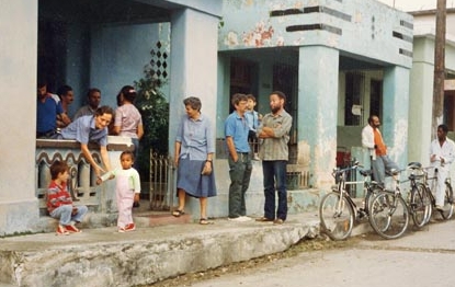 Little Sisters of Jesus and their neighbours in Havana, Cuba