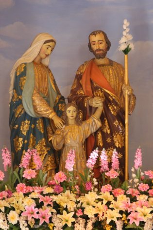 At Holy Family Church in Pathum Thani, Thailand