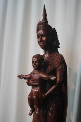 At St John Church in Siem Reap, Cambodia