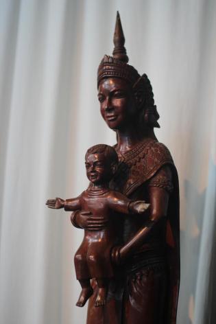 At St John Church in Siem Reap, Cambodia At St John Church in Siem Reap, Cambodia