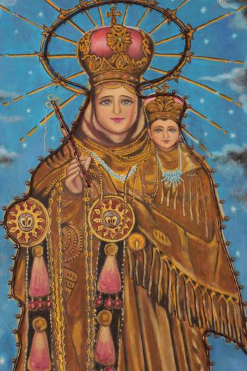 At the Shrine of Mary (Annai Velangkanni) in Medan, Sumatra, Indonesia