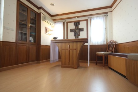 At Our Lady of Lourdes Church in Bangsaen, Chonburi, Thailand