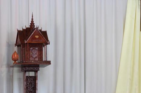 At St John Church in Siem Reap, Cambodia