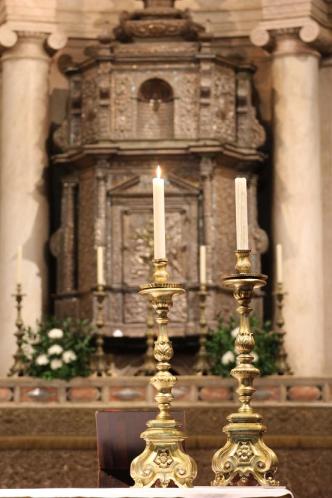 At Jerónimos Monastery in Lisbon, Portugal