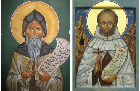 Saint Macarius the Great and Saint John of the Cross Saint Macarius the Great and Saint John of the Cross