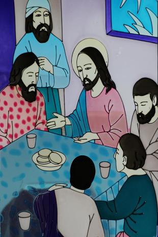 At the Shrine of Mary Velangkanni in Medan, Sumatra, Indonesia