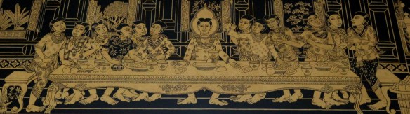 The Last Supper at St Nikolaus Church in Pattaya, Thailand