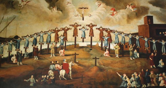 Martyrs of Japan: 17th c. Macanese art Martyrs of Japan: 17th c. Macanese art