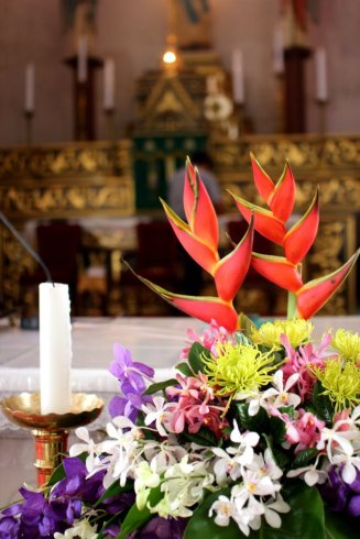 At Conception Church in Bangkok, Thailand