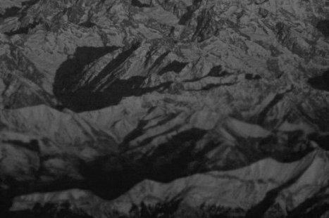 The Hoggar seen from 30,000 feet