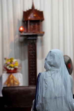 At St John Catholic Church in Siem Reap, Cambodia