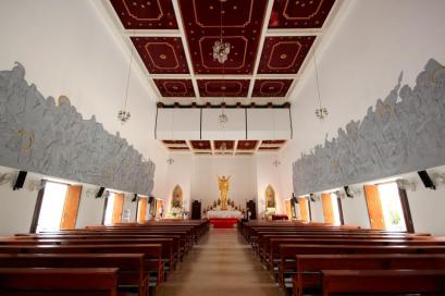 At Holy Redeemer Church in Bangkok, Thailand