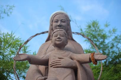 At St John Church in Siem Reap, Cambodia At St John Church in Siem Reap, Cambodia