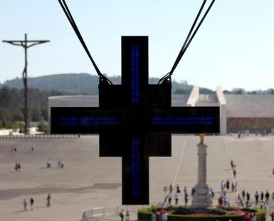 At the Basilica in Lourdes