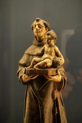 At the Museu Antoniano in Lisbon, Portugal