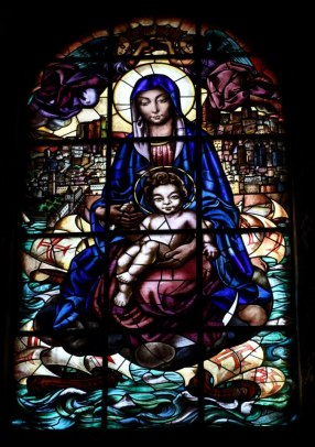 At Jeronimos Monastery in Lisbon, Portugal