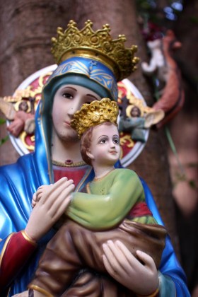 Icon of Our Lady of Perpetual Help at Our Lady of Perpetual Help Minor Seminary in Sriracha, Thailand