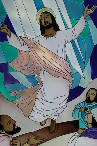 At the shrine of Mary Velangkanni in Medan, Indonesia