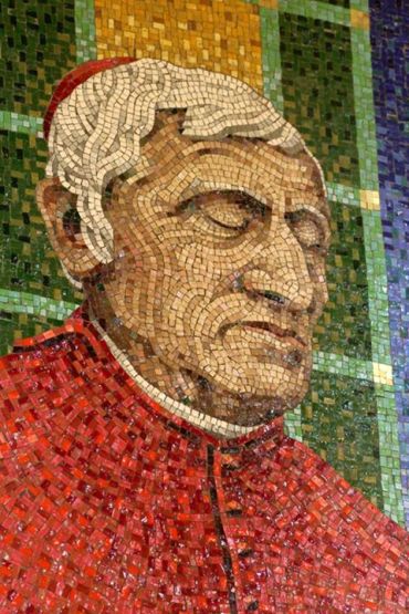 John Henry Newman: Mosaic at Westminister Cathedral